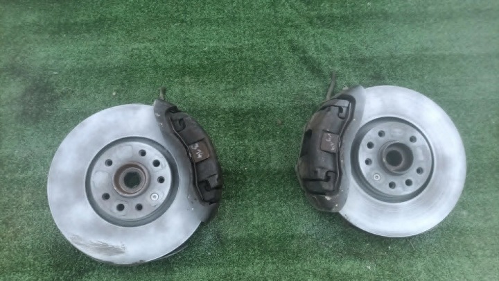 Saab 9-3 93 02-07r. Bremssattel Bremse Sattel links rechts vorne SWAP 314mm KOMPLET hamulcow