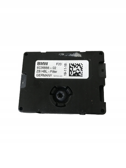 Filtre PRZECIWZAKLOCENIOWY BMW 1 F20 LCI 9226888