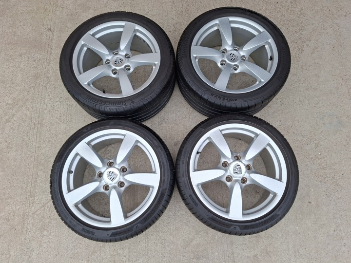 ruote pneumatici, gomme BRIDGESTONE CERCHI CERCHI RUOTE R 18 PORSCHE BOXSTER CAYMAN S 987