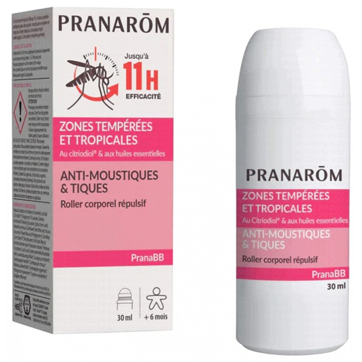 Pranarôm PranaBB Roller Anti-Moustiques & Tiqu