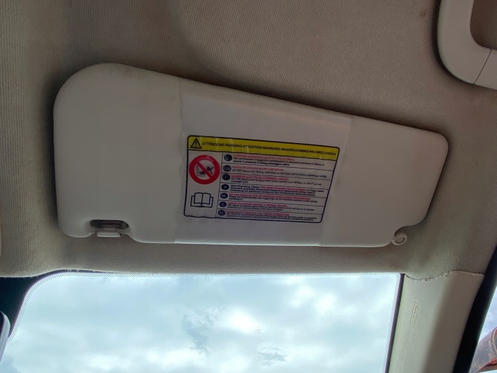 SLONECZKO fedél PRZECIWSLONECZNA jobb PASAZERA Fiat Grande Punto 05-08