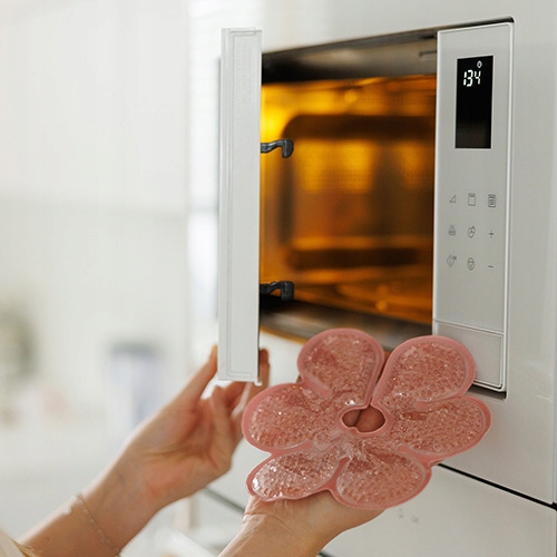 Babyono Марлеві серветки гелеві на грудях HOT & COLD — фото 3
