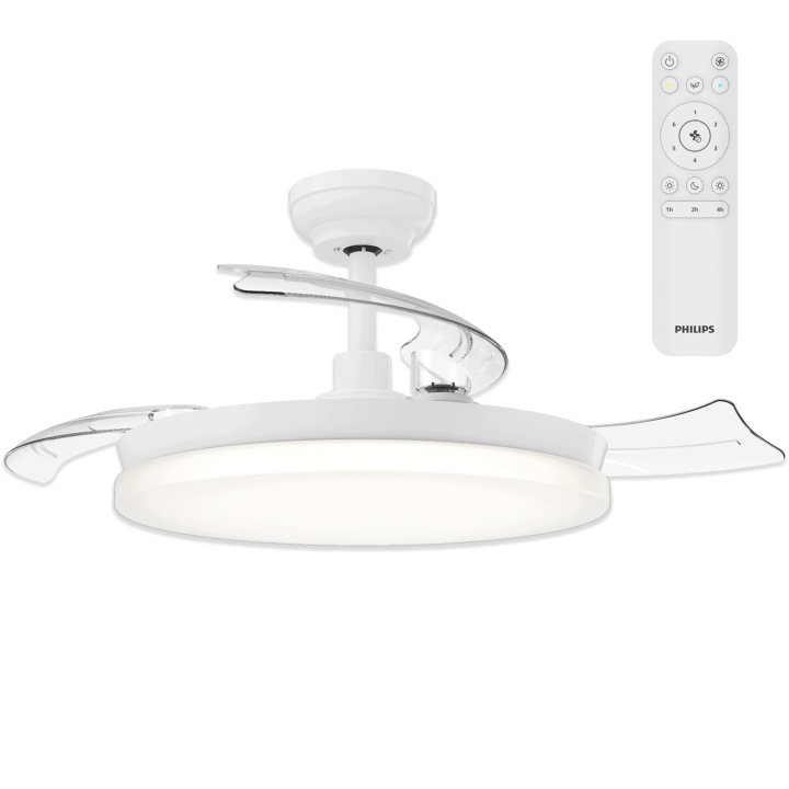 stropní svítidlo Led s Větrákem Stropní Ventilátor 106 cm Solr Philips