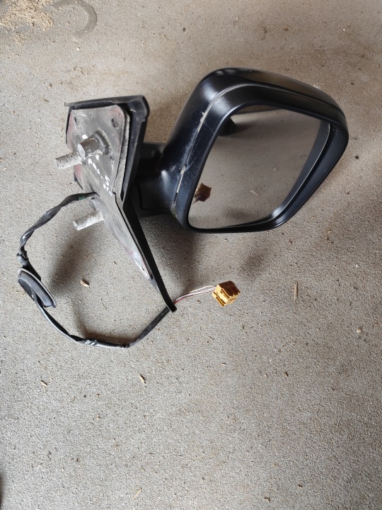 SPECCHIETTO RETROVISORE VW T5 Destro passeggeri 5 pin grzane nero