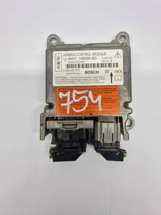 Ford Focus 2005 Moduly Airbag powietrznych 4M5T14B056BD
