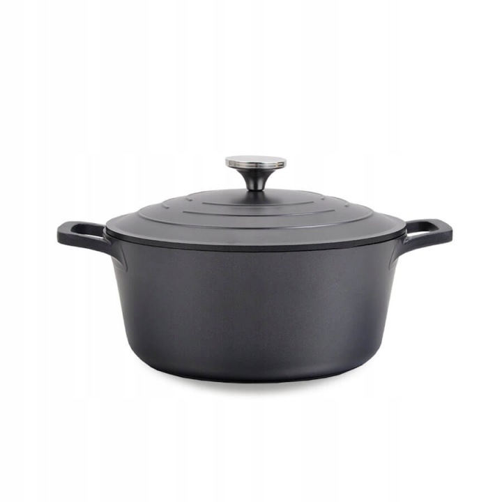 Hliníkový Hrnec s poklicí Non-stick indukce 24 cm 4,2 l Maestro MR-4524