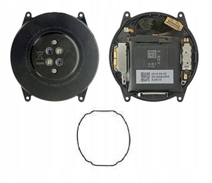 ORYGINALNA Bateria Pokrywa Klapa Honor Magic Watch 2 46MM MNS B19 USZCZELKA 14731957055 oficjalne archiwum Allegro