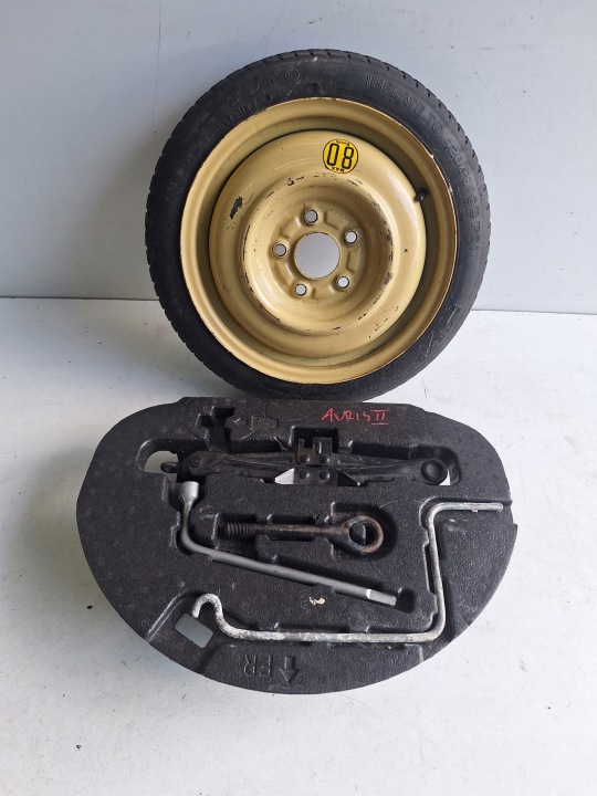 TOYOTA AURIS II 12-> CUSCINETTO TENDICINGHIA ruota di scorta 5X114.3 115/70 R15 KOMBI