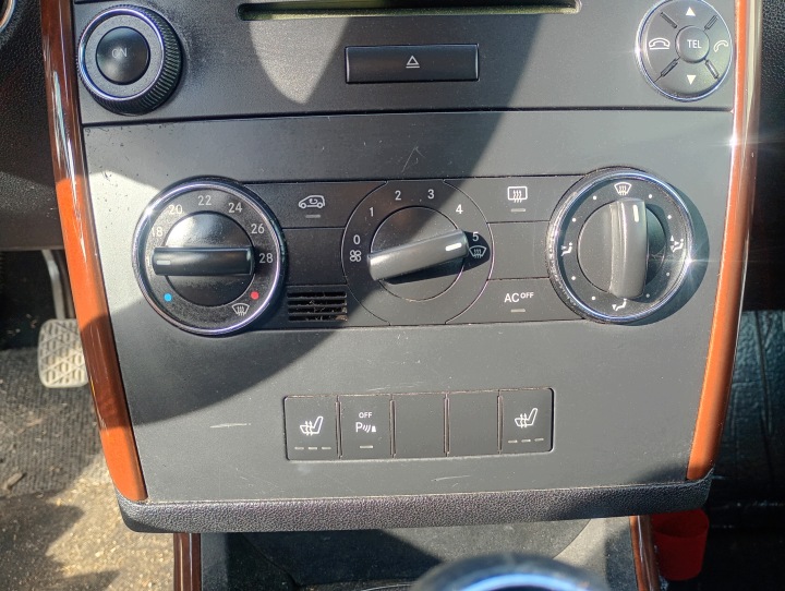 Interrupteur PANEL Bouches buses OGRZEWANIA Mercedes A-KLASA W169 04-12