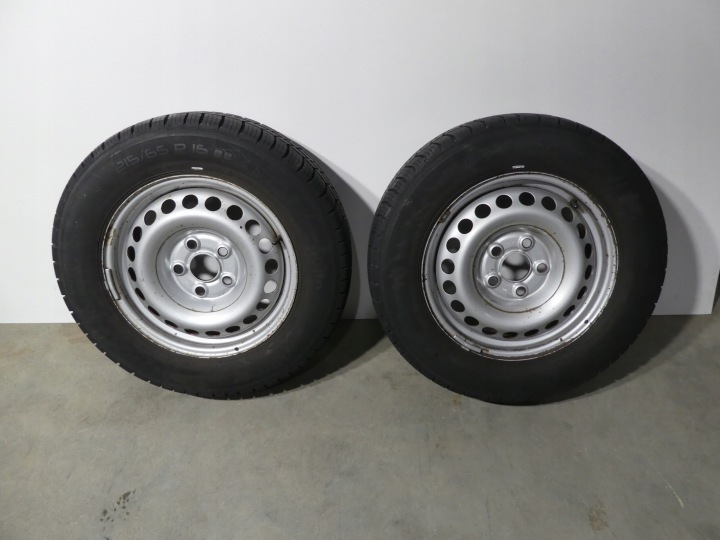 2X RUOTE CERCHI PNEUMATICI, GOMME 7H0601027D VW T5 T6 215/65/R16C 2018R