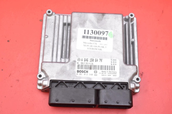 control unit of the engine A6461506479 MERCEDES CLK W209 C209 2.2 CDI 150 KM 02-05