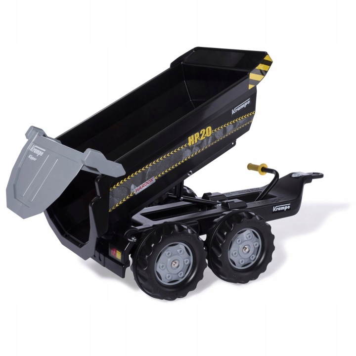 PRZYCZEPA DWUOSIOWA ROLLY TOYS rollyTrailer KRAMPE HALFPIPE HP20 CZARNA Marka Rolly Toys