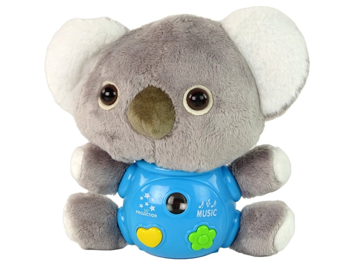 Проектор Коала зі звуком сірий Lean Toys 220x190 мм — фото 2