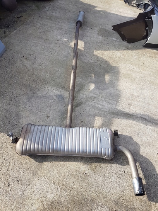 muffler, exhaust BMW F45 F46 8617359 8619480