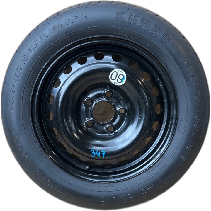 Koleso Dojazdové Renault Captur II Arkana Duster 5x114,3 145/90/R16