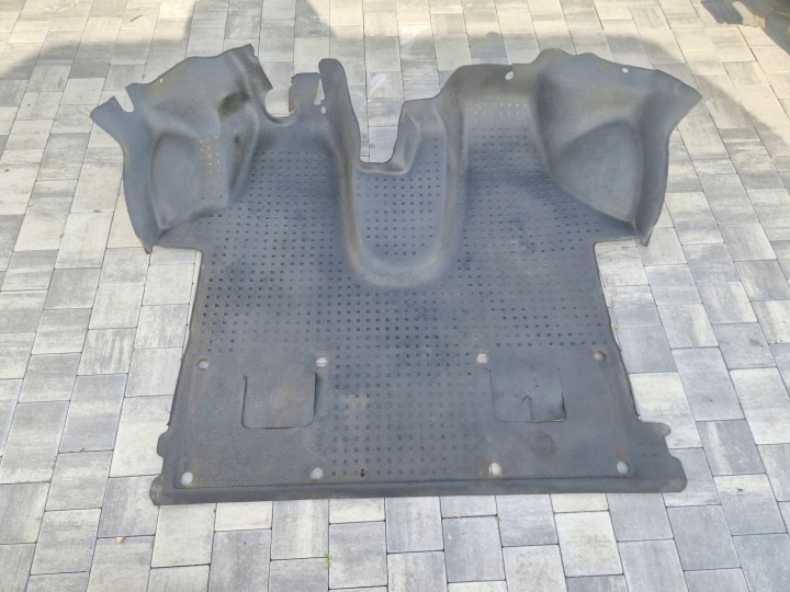 Tapis Revêtement de sol VW T5 T6 Avant Pneus Noir pojedynczy Siège Passegers