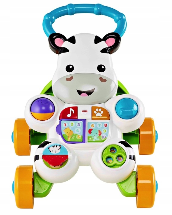 Fisher-Price: Допомога в ходьбі Зебра - Mattel — фото 5