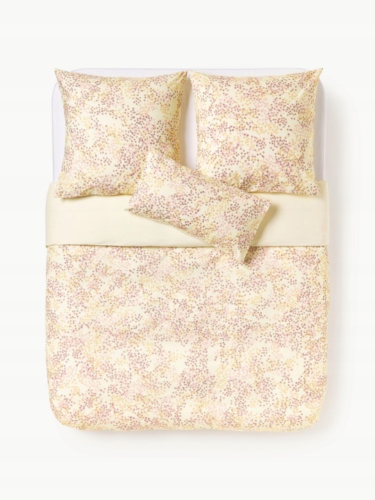 Povlečení West Kiki Percale 240x220 80x80 cm 3 Č. světle žlutá