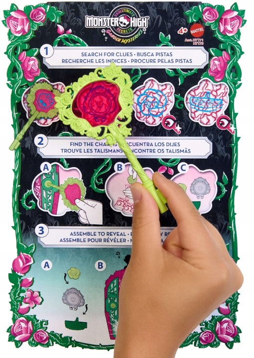 Лялька MONSTER HIGH VENUS MCFLYTRAP рожева з аксесуарами модна 29 см HYT75 — фото 6