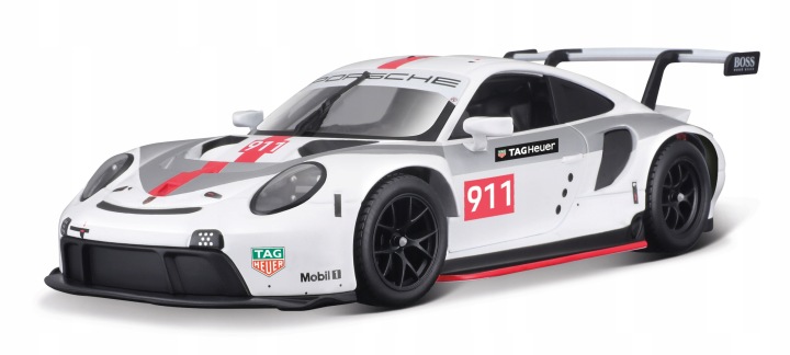 BBURAGO модель 18-28013 PORSCHE 911 RSR GT білий 1:24