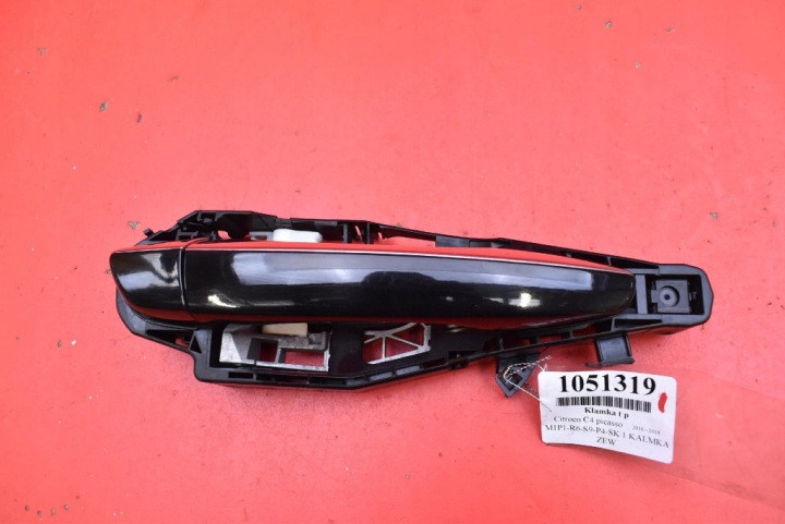 Poignée Droit Arrière Arrière Noir CHROM 9688834080 CITROEN C4 PICASSO 2 II LIFT