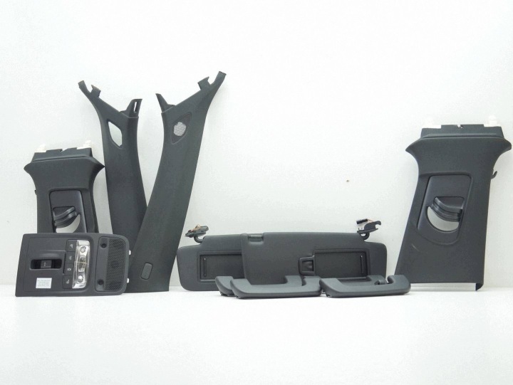 ELEMENTY CIELO INTERNO FANALE PANNELLO PORTA PORTIERA nero AUDI A3 S3 8V LIFT berlina