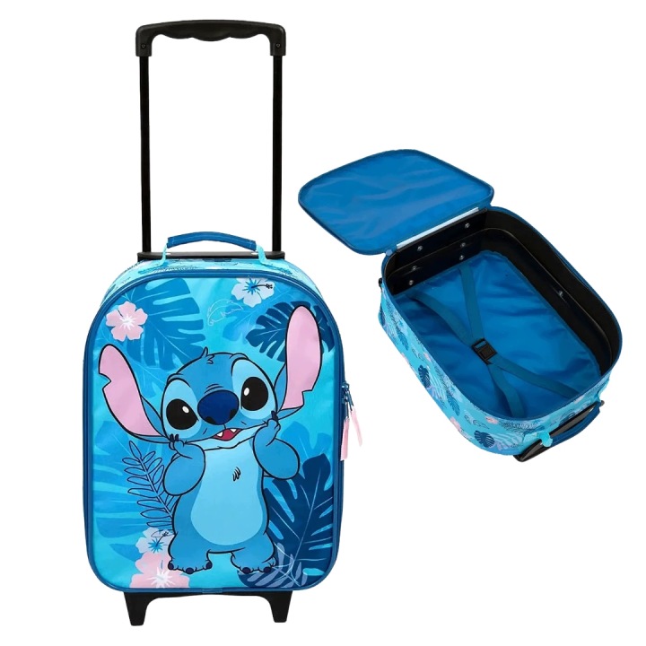 Валіза Lilo і Stitch Stitch Синя на Колесах Ліцензійна Подарунок