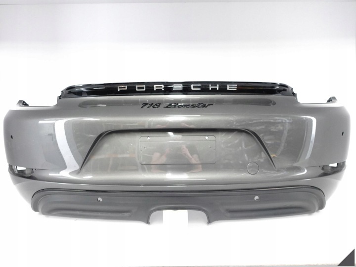 PORSCHE 718 BOXSTER / CAYMAN 982 STOSSSTANGE + SPOILER / DYFUZOR + BLENDE SCHUTZKAPPE HECK