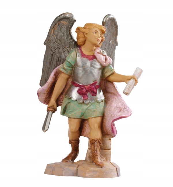 Anděl s dopisem pro figurky o výšce 12 cm Originální Figura Firmy Fontanini
