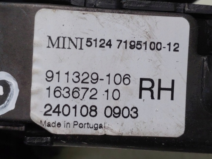 2024 Mini Cooper F57 πτερύγιο κυλίνδρων pickup 7195100 7