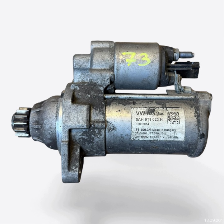 startér STARTER originál VW VOLKSWAGEN AUDI SKODA SEAT 0AH911023H