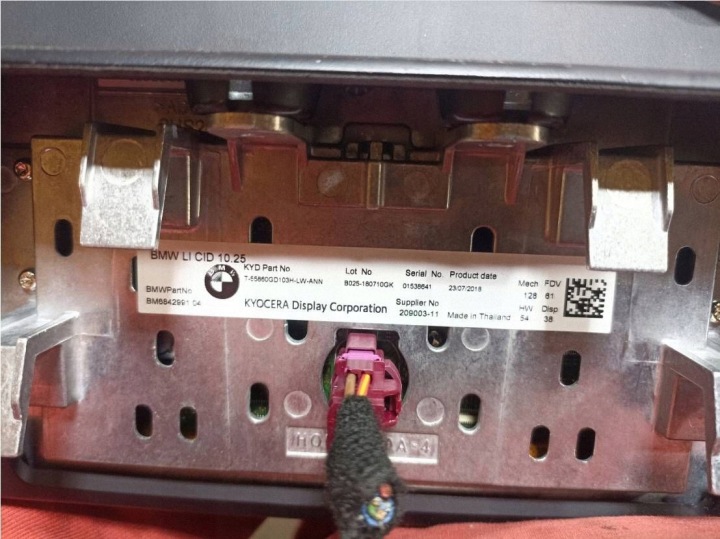 Mediestation NBT EVO BMW set i8 8736166 11