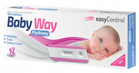 Тест для вагітних Baby Way пластинчастий 1 шт.