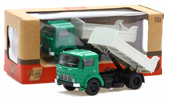 JELCZ 317 KOLEKCJA PRL модель транспортного засобу 1:43 greentruck авто DAFFI — фото 4