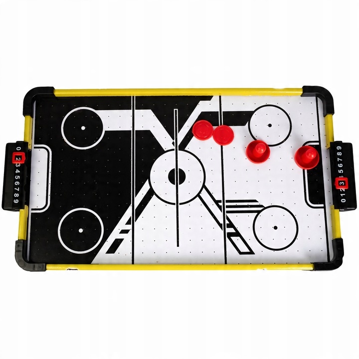 CYMBERGAJ GAME TABLE WITH AIR FLOW SYSTEM BATTERY OPERATED HOCKEY FOR KIDS GAME Minimum kid's age 3