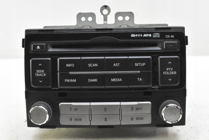 RADIO radio 96121-1J250BLH CD RDS MP3 HYUNDAI I20 1 und 12-14