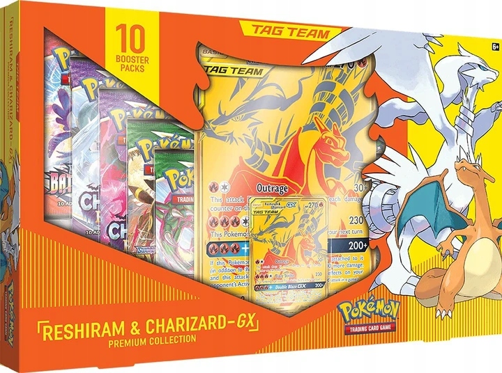 Pokemon TCG: Tag Team Reshiram & Charizard GX