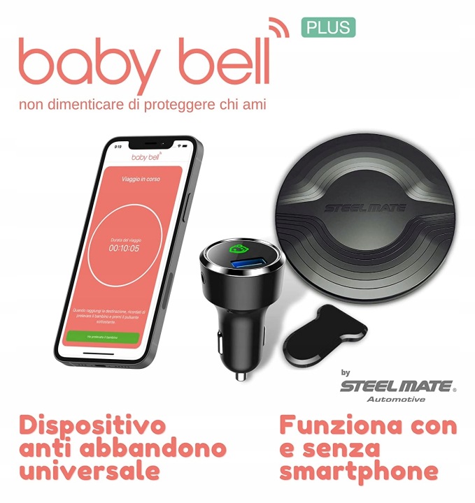 STEELMATE Baby Bell+ датчик для автокрісла — фото 3