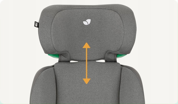 Крісло JOIE I-IRVANA I-SIZE 76-150 см переднє ISOFIX кол. THUNDER — фото 8