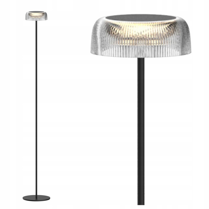 Dekorativní podlahová lampa 2W černá IP44 Stmívatelná Tripolis Goldlux