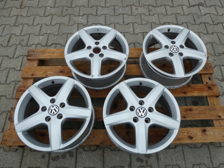 4X CERCHI DI ALLUMINIO CERCHI RUOTE 7H0071497B VW T5 T6 5X120