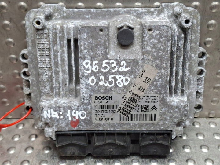 Bedienteil DES MOTORS 0281011089 9653202580 Citroen C3 Peugeot 206 1.4 HDI