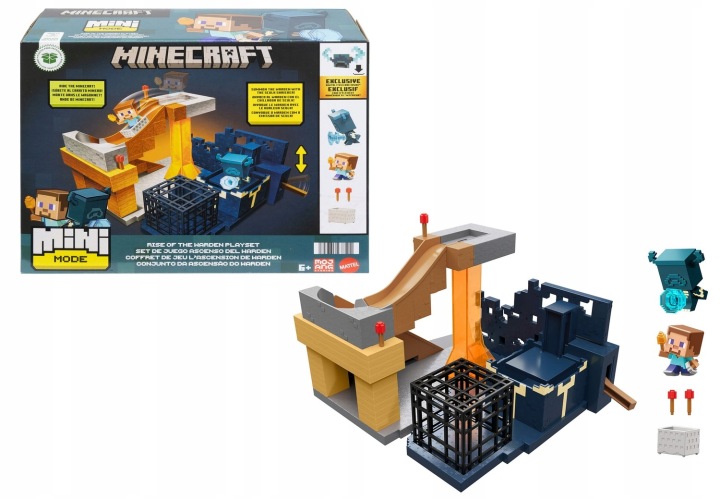 Mattel Minecraft Набір Повернення Вартового HXT72 Міні MODE 2 Фігурки — фото 14
