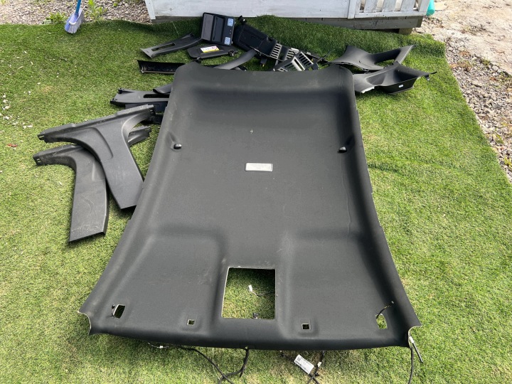 FIESTA MK8 5D black roof upholstery CALY running board PRZEKLADKA ST LINE ACTIVE ORYGI