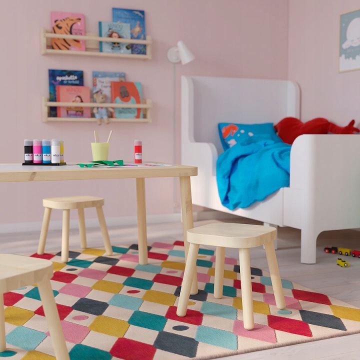 IKEA FLISAT табурет дитячий, сосна — фото 4