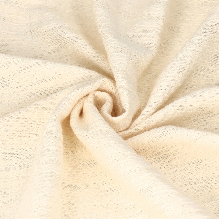Ručně plážový bavlněný Fouta Ručně tkaný 100x200 Pareo Krémový Velký