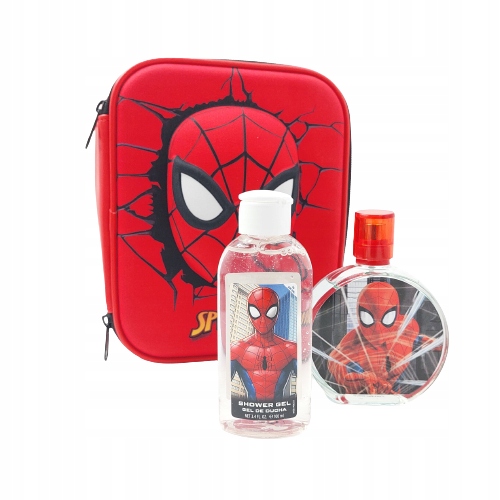 Marvel Spiderman косметичка з водою туалетну 100 мл і гель для купання 100 мл — фото 3