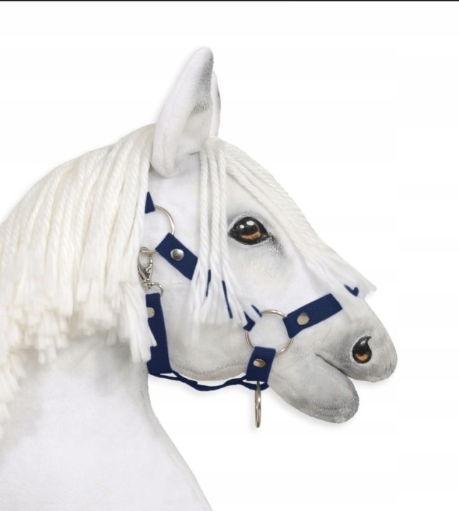 Недоуздок регульований для коня Hobby Horse A3 - темно-синій — фото 3