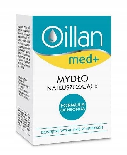 OILLAN DERM+ мило кубик миючий живильні подразнену шкіру заспокійливі