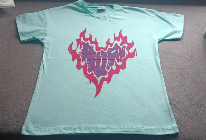 Bluzka t shirt dla dziewczynki bawełniana koszulka krótki rękaw — zdjęcie 12